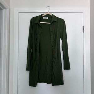 REFORMATION GREEN DRESS